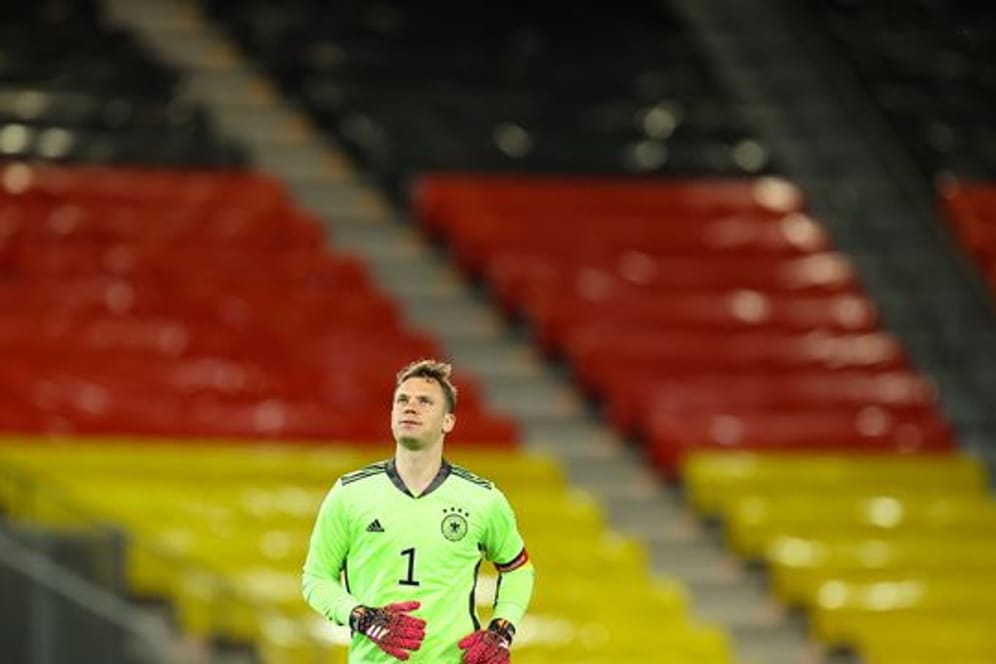 DFB-Keeper Manuel Neuer wird gegen Lettland sein 100.