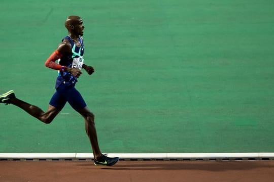 Mo Farah hat die Olympia-Norm über die 10.