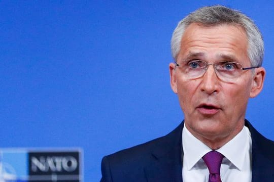 Nato-Generalsekretär Jens Stoltenberg: "Wir haben viel zu besprechen.