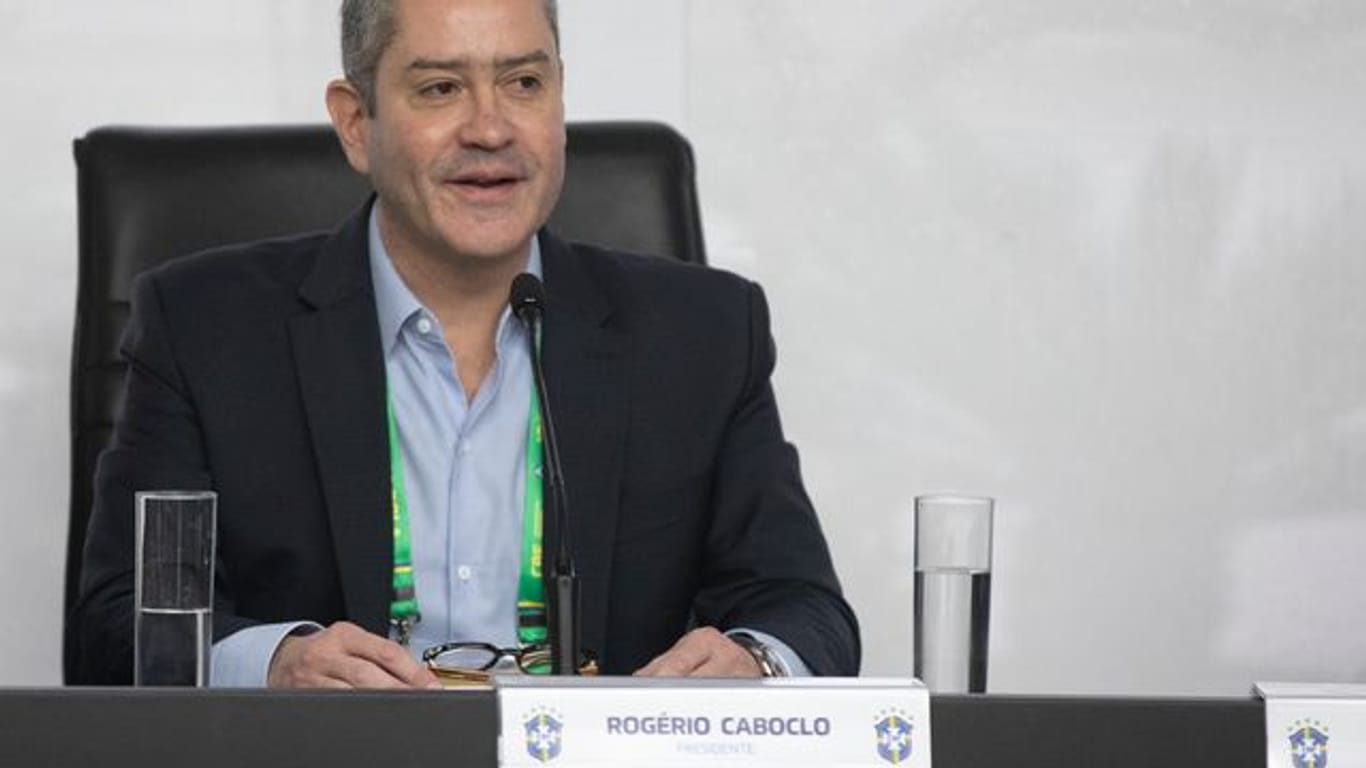 Rogerio Caboclo, Präsident des Brasilianischen Fußballverbandes CBF.