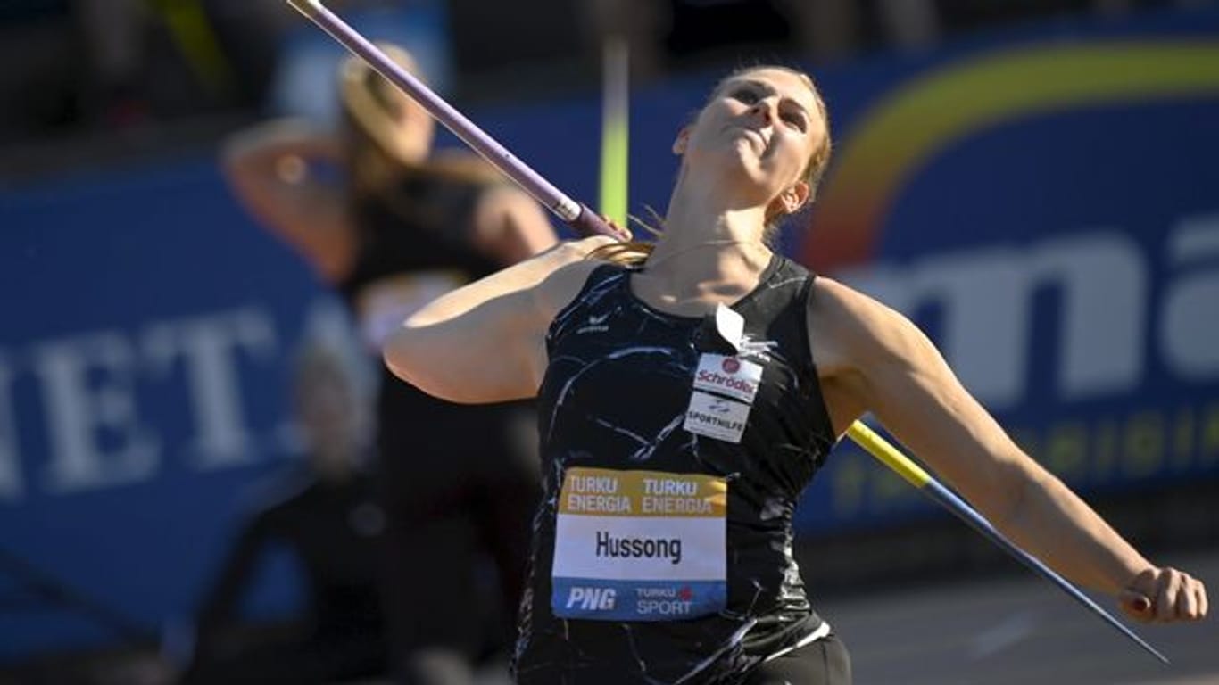 Christin Hussong gewann in Turku.