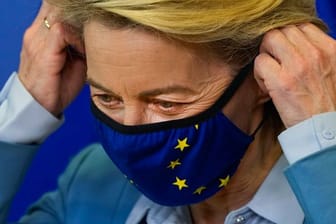 EU-Kommissionspräsidentin Ursula von der Leyen verkündete neue Zahlen zum Status der Impfkampagne in der Europäischen Union.