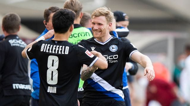 Verabschiedet sich aus Bielefeld und wechselt nach Berlin: Andreas Voglsammer (r).
