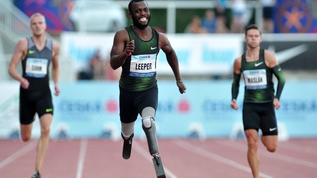 Darf nicht an Wettbewerben des Leichtathletik-Weltverbandes und auch nicht an den Olympia teilnehmen: Blake Leeper.