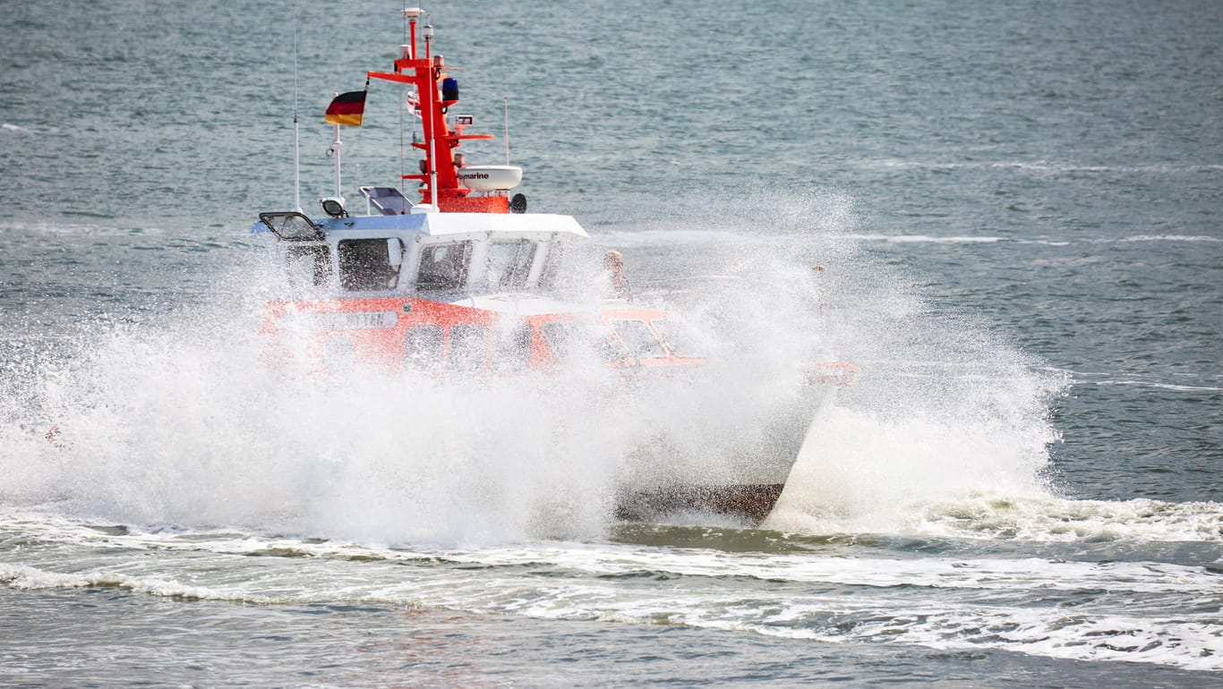 Rettungsboot im Einsatz: Ein 68-Jähriger musste aus der Nordsee gerettet werden.