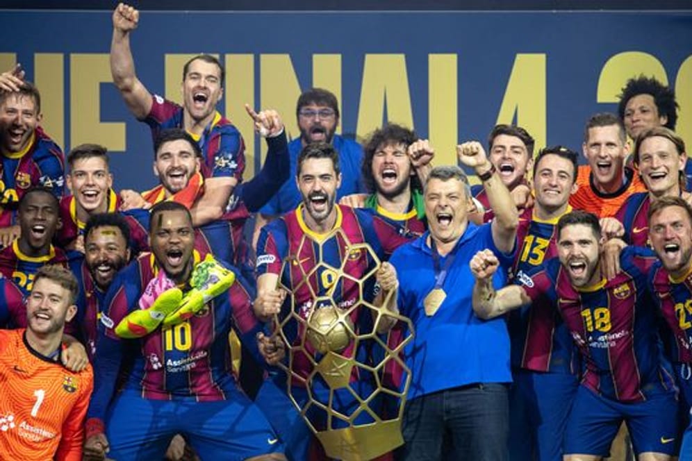 Der FC Barcelona hat die Champions League im Handball gewonnen.