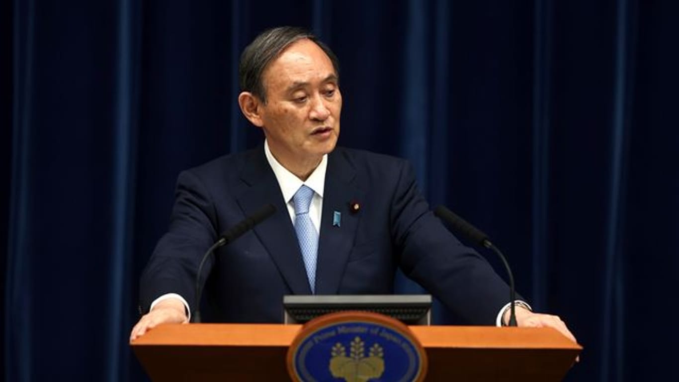 Das Misstrauensvotum gegen Regierungschef Yoshihide Suga war nicht erfolgreich.