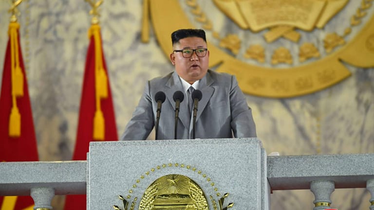 Nordkoreas Machthaber Kim Jong Un: Nordkorea fehlen 1,3 Millionen Tonnen Nahrungsmittel, um die Bevölkerung zu ernähren.