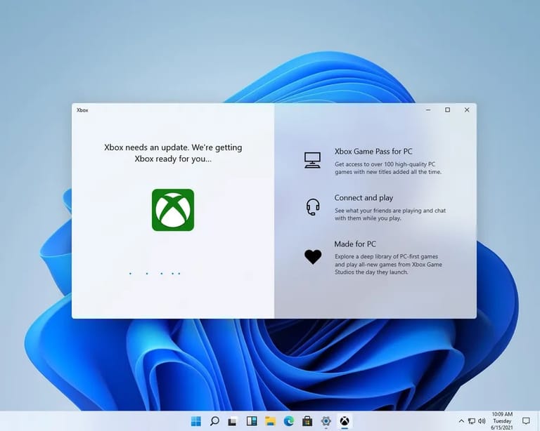 Zudem soll die Xbox-App stärker in Windows 11 integriert werden.