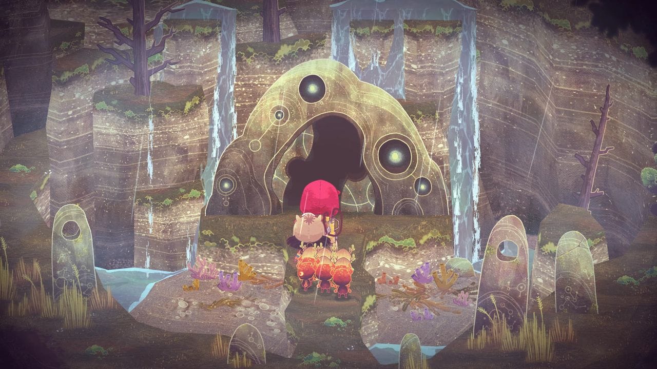 Nur eines der vielen Abenteuer in "The Wild at Heart": Was wohl in dieser Höhle steckt?. Nur eines der vielen Abenteuer in "The Wild at Heart": Was wohl in dieser Höhle steckt?.