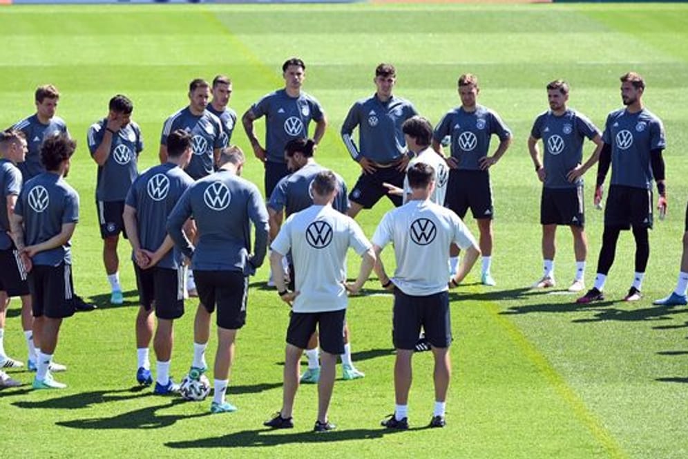 Zwei Tage vor dem Spiel gegen Portugal konnte das DFB-Team nicht in voller Mannstärke trainieren.