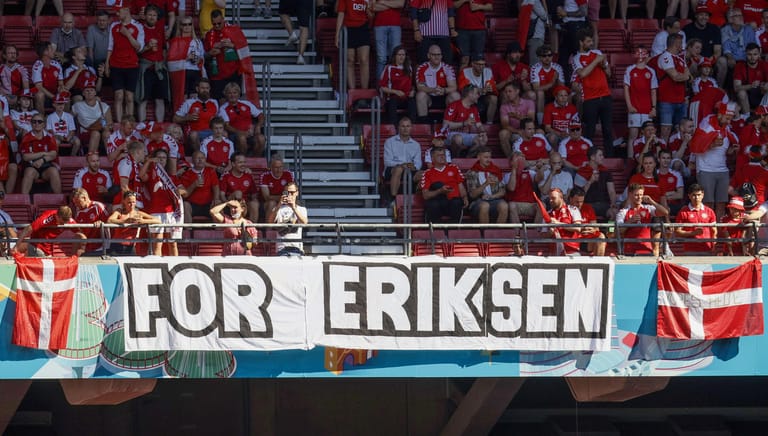 Das Spiel stand schon von der ersten Minute an ganz im Zeichen von Christian Eriksen.