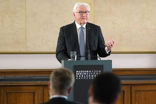 "Der deutsche Krieg gegen die Sowjetunion war eine mörderische Barbarei", so Bundespräsident Frank-Walter Steinmeier.