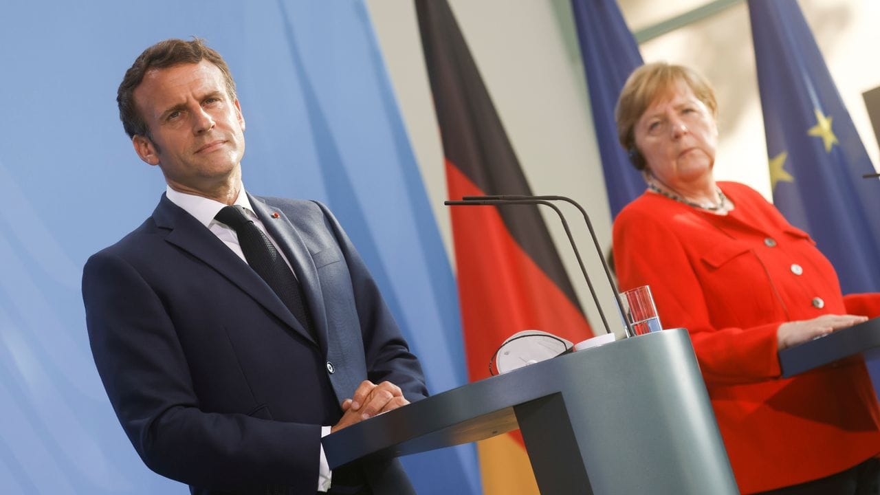 Angela Merkel und Emmanuel Macron sind sich in vielen Fragen einig.
