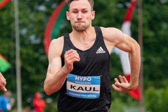 Niklas Kaul beim 100-Meter-Lauf.