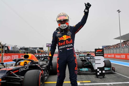 Max Verstappen sicherte sich in Le Castellet die Pole Position.