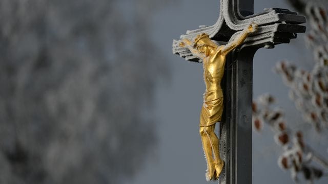 Ein Wegekreuz in Baden-Württemberg.