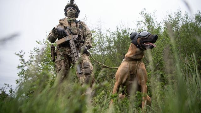 Ein Soldat des Kommandos Spezialkräfte.