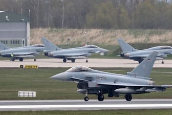 Die Eurofighter-Kampfflugzeuge sollen langfristig von einem neuen Waffensystem abgelöst werden.