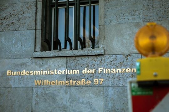 Das Finanzministerium in Berlin. Das Finanzministerium in Berlin.
