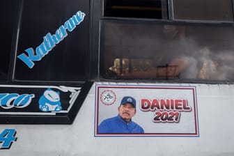 Wahlwerbung für Daniel Ortega.