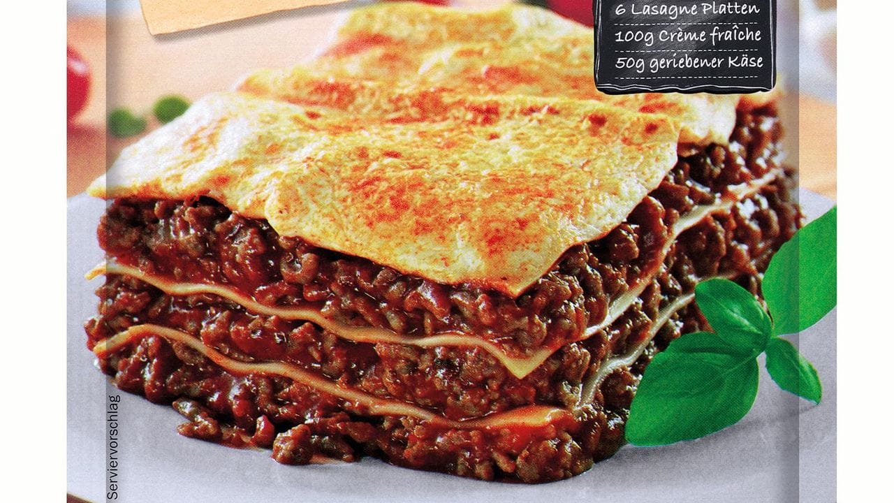 "Kania Fix für Lasagne" vom Hersteller Haco.