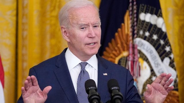 Mit eindringlichen Worten hatte US-Präsident Biden für die Wahlrechtsreform geworben - er sieht die Demokratie "in Gefahr, hier, in Amerika".