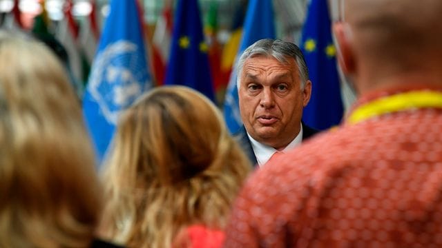 Will das geltende Gesetz keinesfalls wieder zurückziehen: Viktor Orban, Ministerpräsident von Ungarn. Will das geltende Gesetz keinesfalls wieder zurückziehen: Viktor Orban, Ministerpräsident von Ungarn.