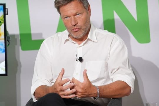Robert Habeck, Bundesvorsitzender von Bündnis 90/Die Grünen, zu Gast beim Digitalen Deutschen Bauerntag 2021.