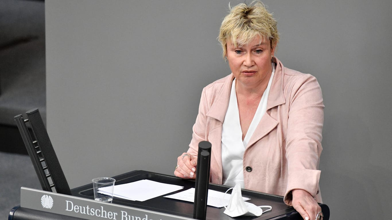 Gabriela Heinrich (SPD) spricht in einer Sitzung des Deutschen Bundestages (Archivbild).