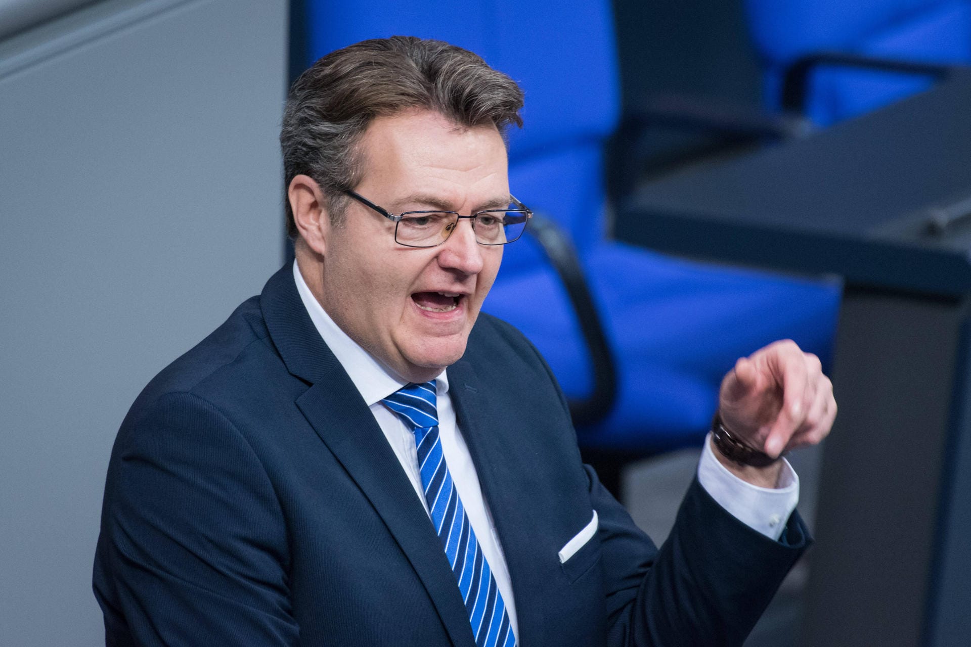 Michael Frieser von der CSU bei einer Plenarsitzung im Bundestag (Archivbild).