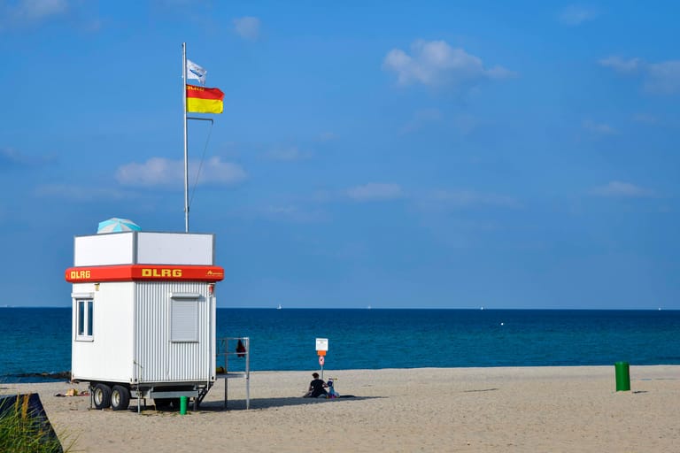 Was bedeuten die Flaggen am Strand?