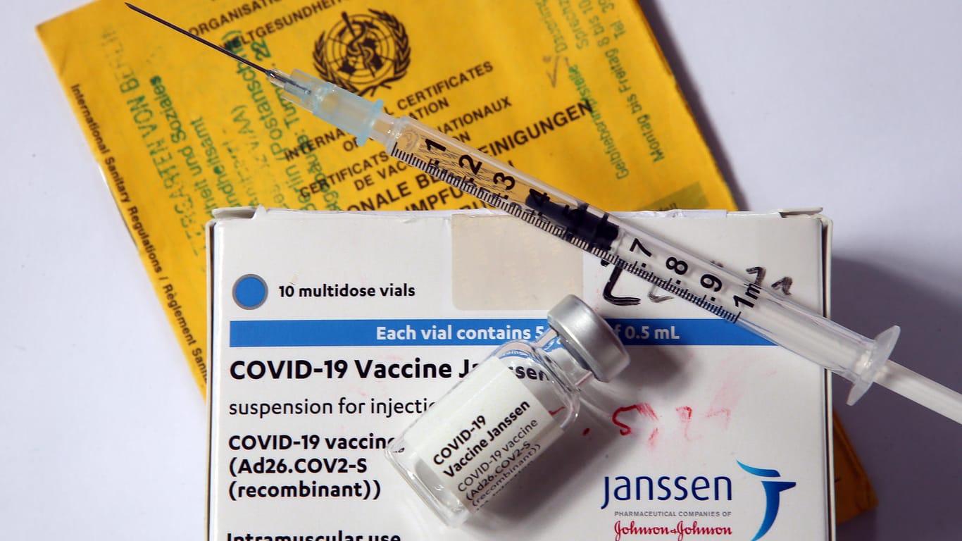 Der Impfstoff von Janssen: Experten sehen die Einmalimpfung kritisch.