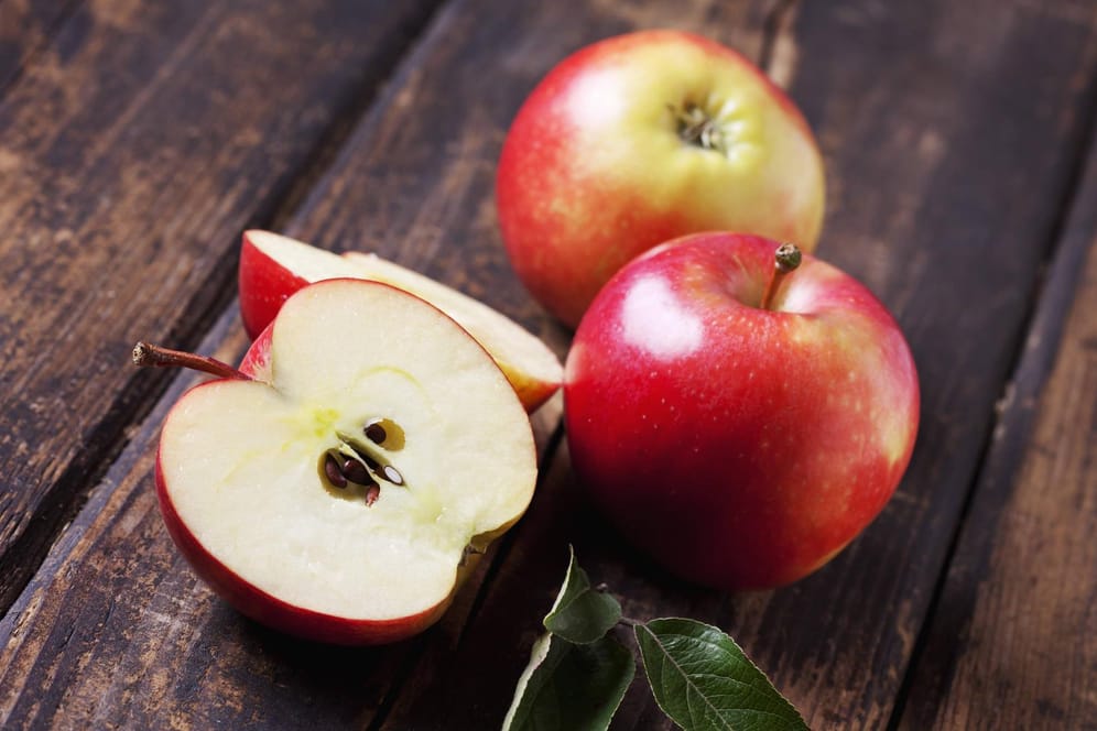 Äpfel: Egal ob grün oder rot, Äpfel sind traditionell das mit Abstand beliebteste Obst in Deutschland.