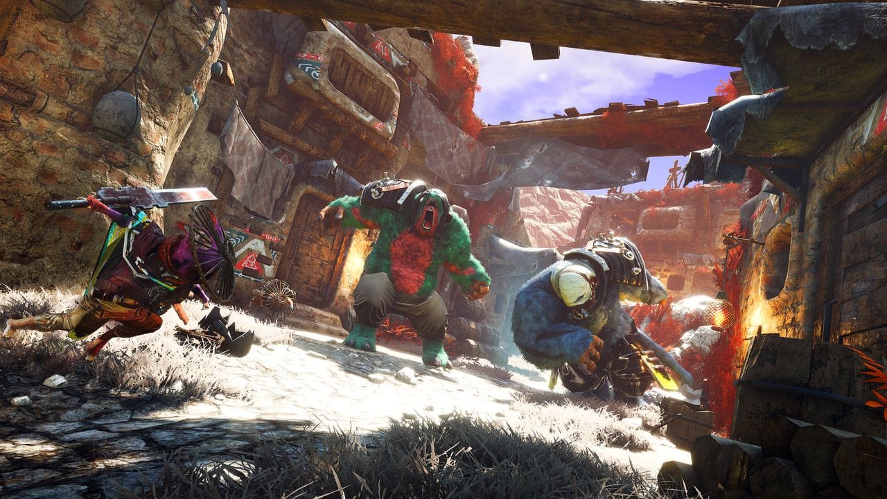 Allerlei mutiertes Getier bewohnt die Welt von "Biomutant". Allerlei mutiertes Getier bewohnt die Welt von "Biomutant".