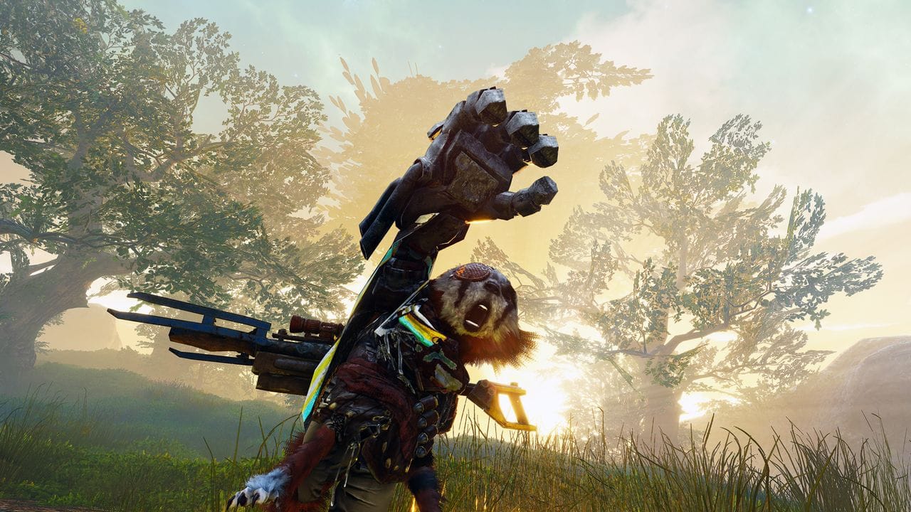 Kleiner Mutant auf großer Mission: In "Biomutant" kämpft man als flauschiges Wesen für oder gegen den Weltenbaum. Kleiner Mutant auf großer Mission: In "Biomutant" kämpft man als flauschiges Wesen für oder gegen den Weltenbaum.