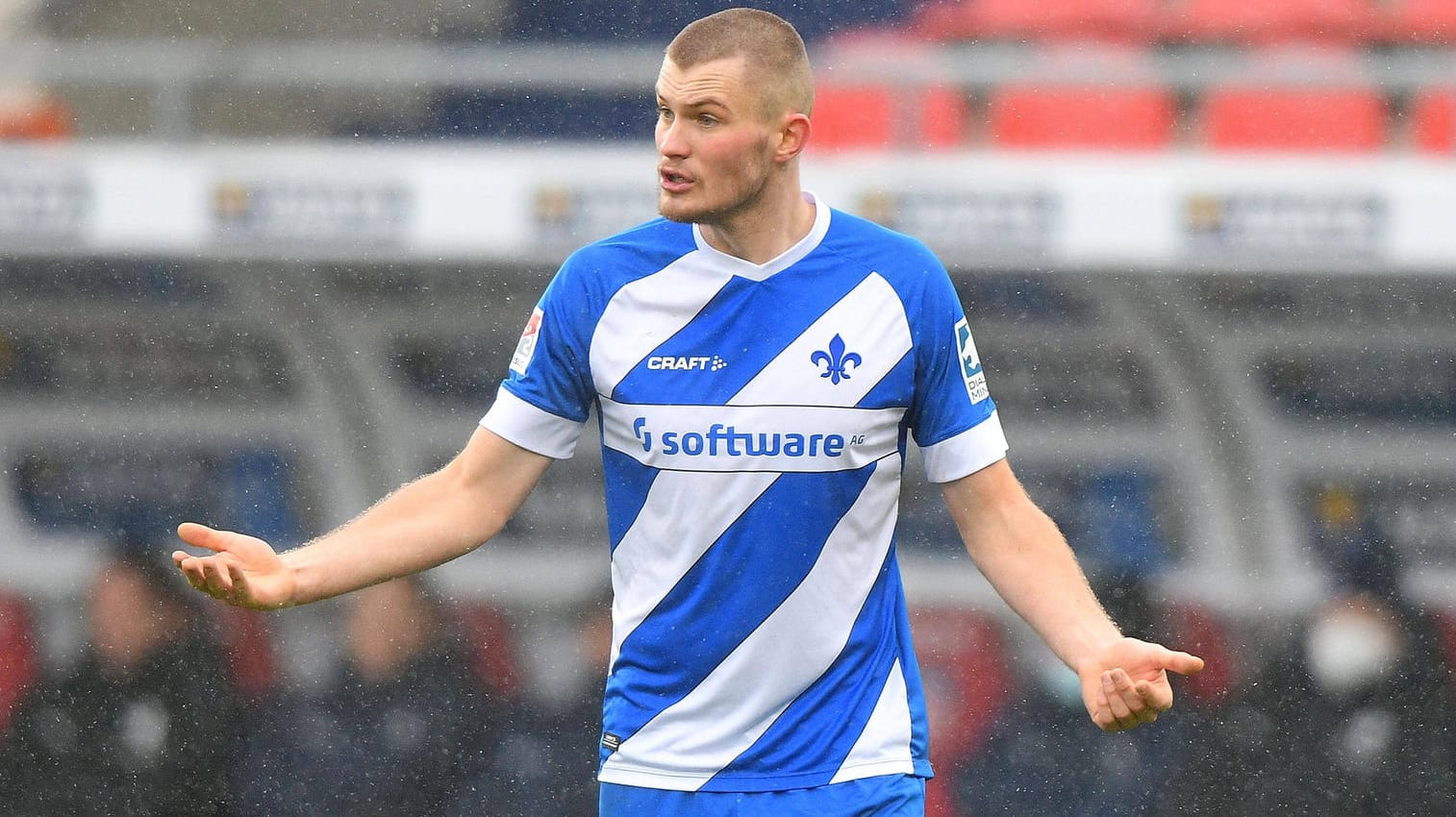 Lars Lukas Mai: Der Innenverteidiger spielt in der abgelaufenen Saison für Darmstadt 98.