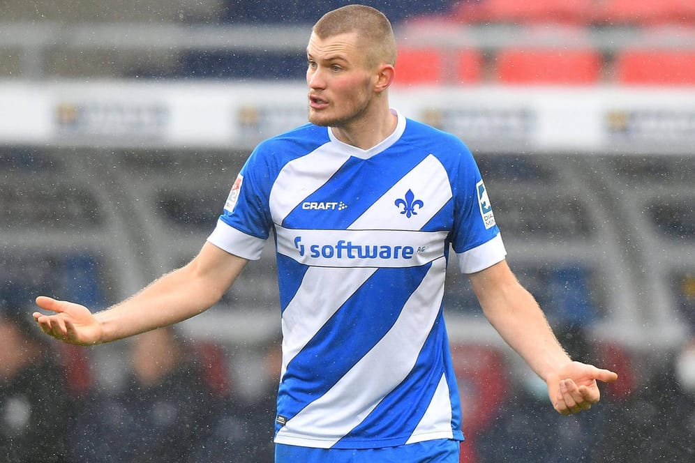 Lars Lukas Mai: Der Innenverteidiger spielt in der abgelaufenen Saison für Darmstadt 98.