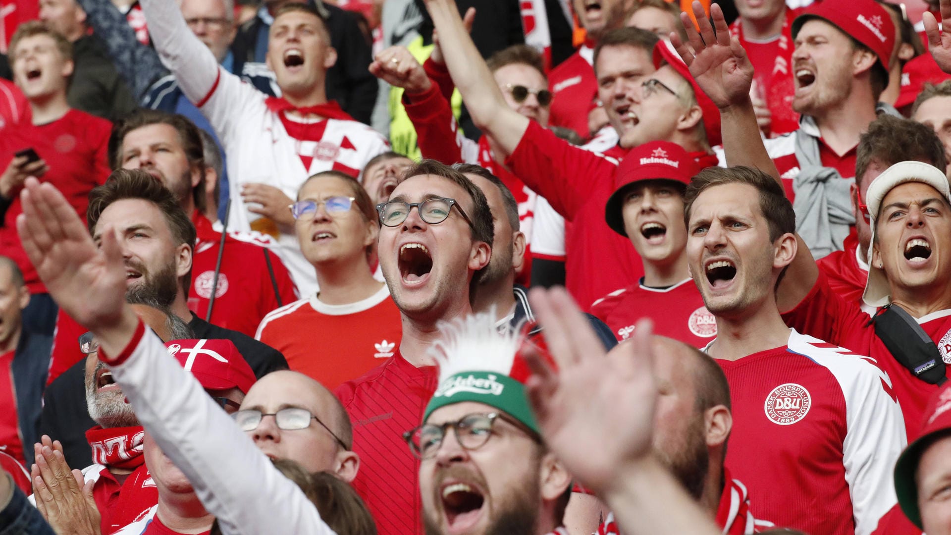 Der "Parken" in Kopenhagen war die Spielstätte der dänischen Mannschaft.