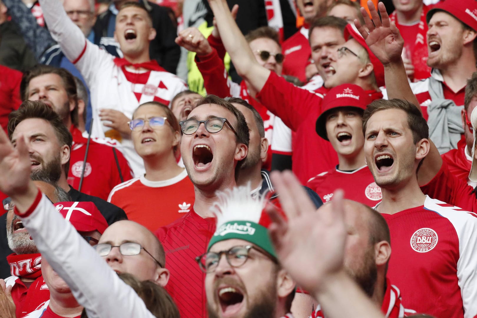 Der "Parken" in Kopenhagen war die Spielstätte der dänischen Mannschaft.