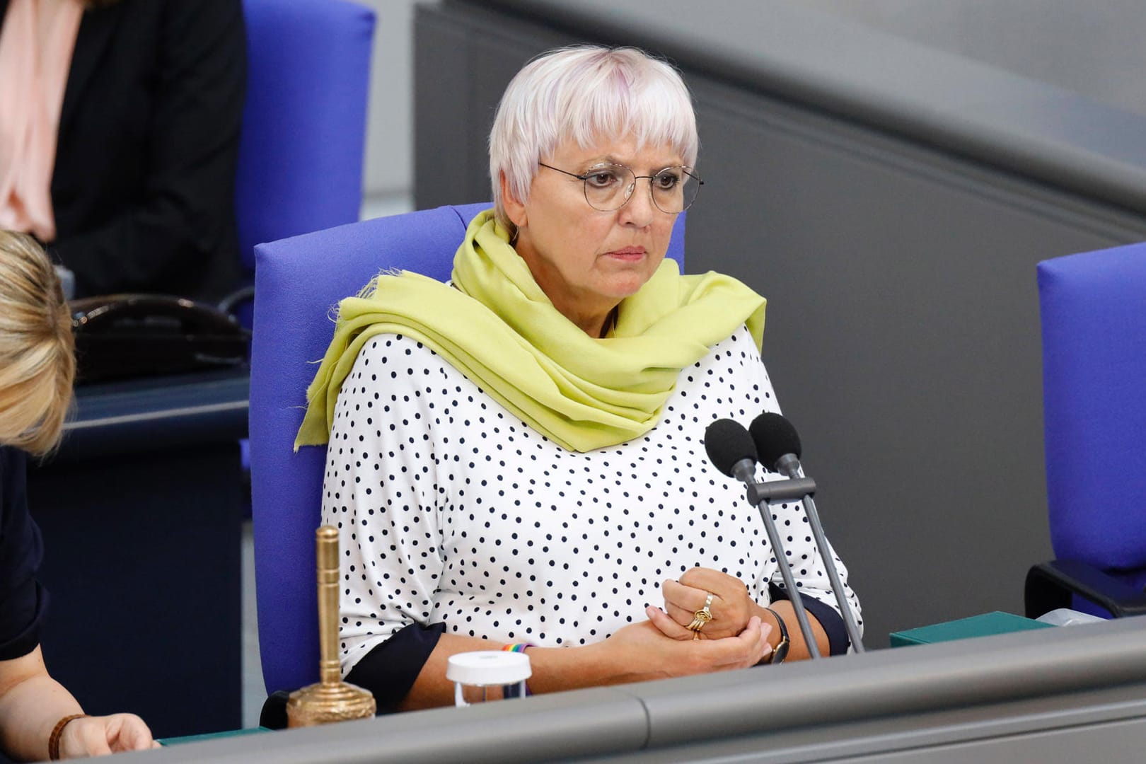 Claudia Roth: Die Grünen-Politikerin ist Vizepräsidentin des Bundestags und oft Opfer heftiger Attacken im Netz.