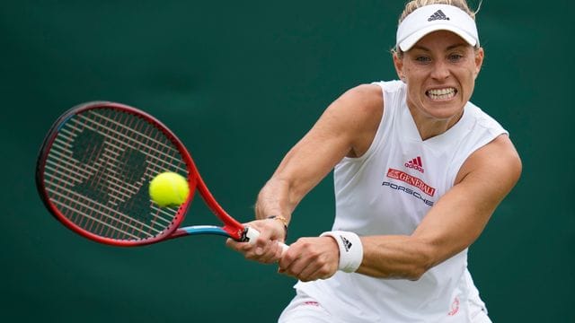 Kämpfte sich gegen die Spanierin Sara Sorribes Tormo in Runde drei: Angelique Kerber in Aktion.