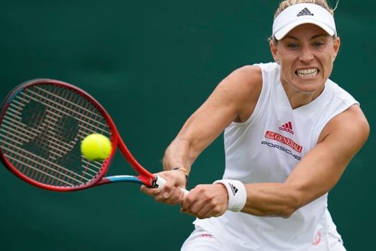 Kämpfte sich gegen die Spanierin Sara Sorribes Tormo in Runde drei: Angelique Kerber in Aktion.