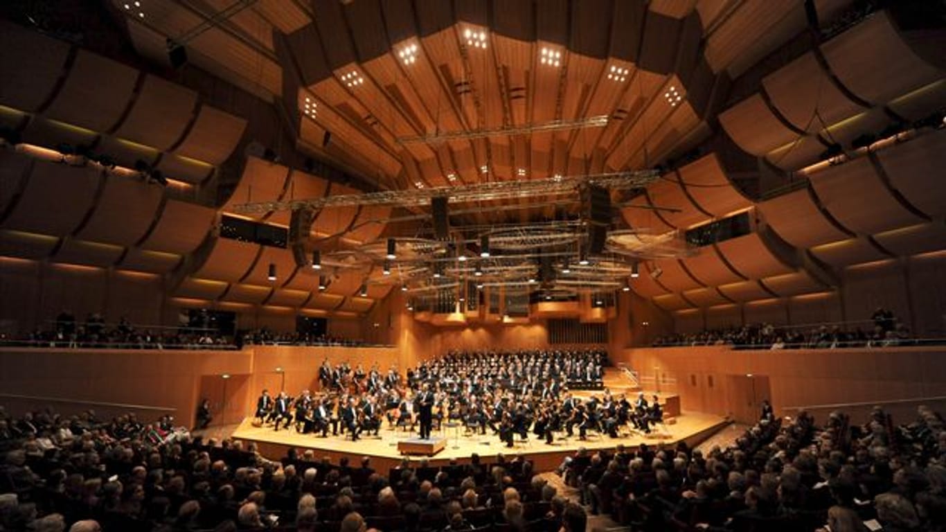 Das BR-Symphonieorchester spielt ein Konzert im Gasteig