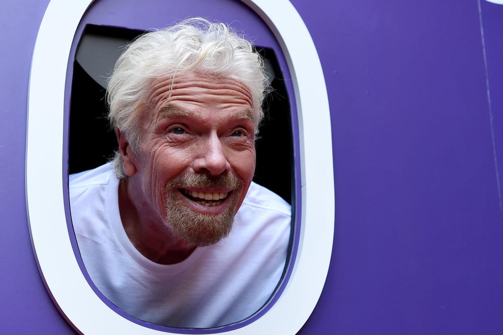Der britische Geschäftsmann Sir Richard Branson: Der Milliardär will mithilfe seiner Raumfahrtfirma Virgin Galactic am 11. Juli ins Weltall fliegen.