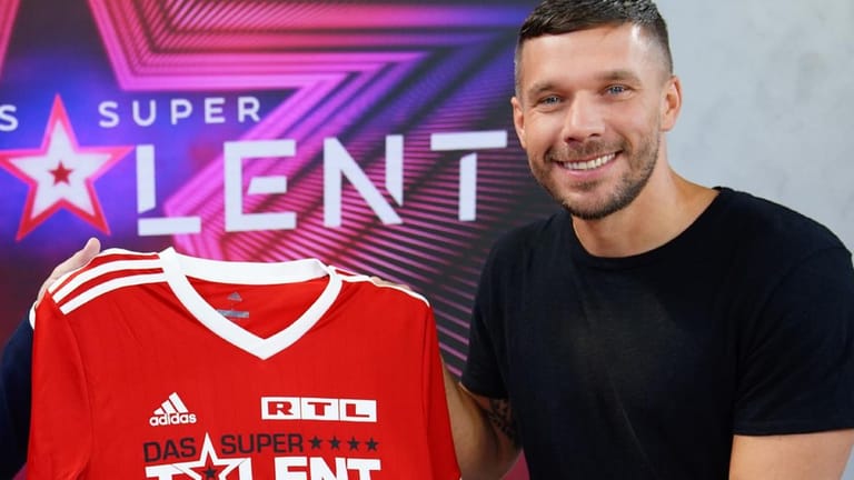 Lukas Podolski: Er ist neuer "Supertalent"-Juror, doch es fehlt noch Unterstützung.