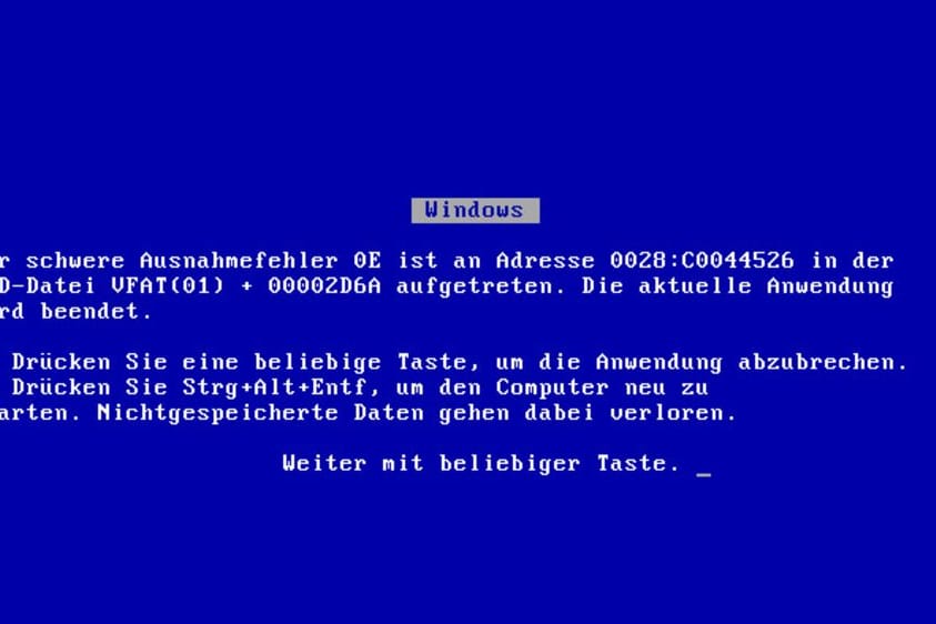 Bluescreen bei Windows: Microsoft will bei Windows 11 erstmals die Farbe ändern