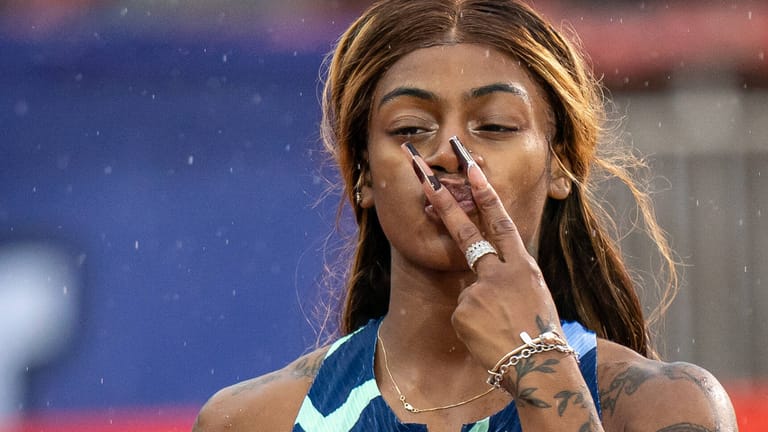 Sha'Carri Richardson: Die 21-Jährige muss wohl auf die Olympischen Spiele verzichten.