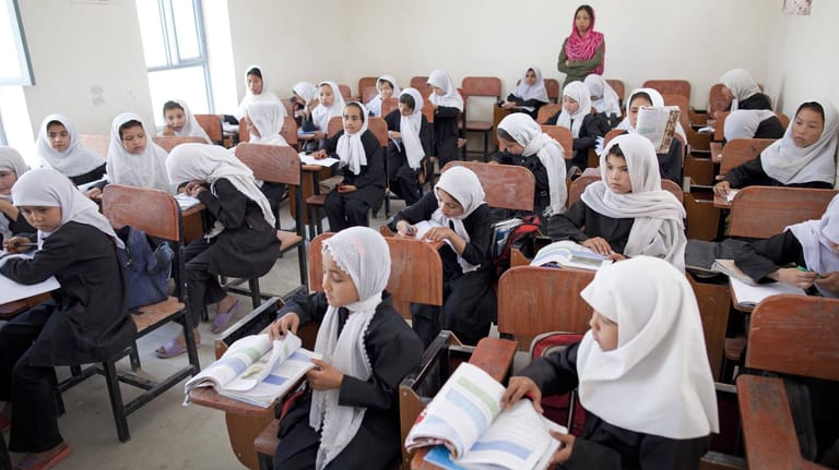 Schule in Masar-i-Sharif: Sie wurde 2007 mithilfe von Unicef aufgebaut.