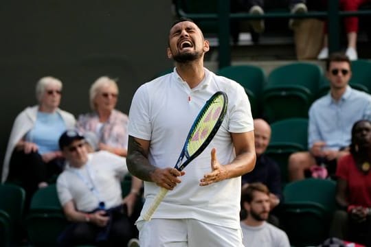 Liebling der Fans ins Wimbledon: Nick Kyrgios.